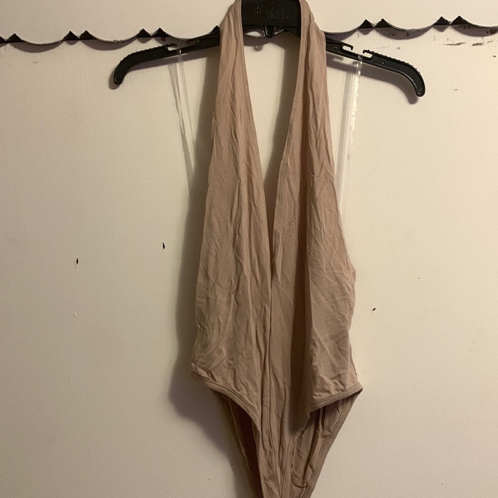 NWT Khaki Bodysuit